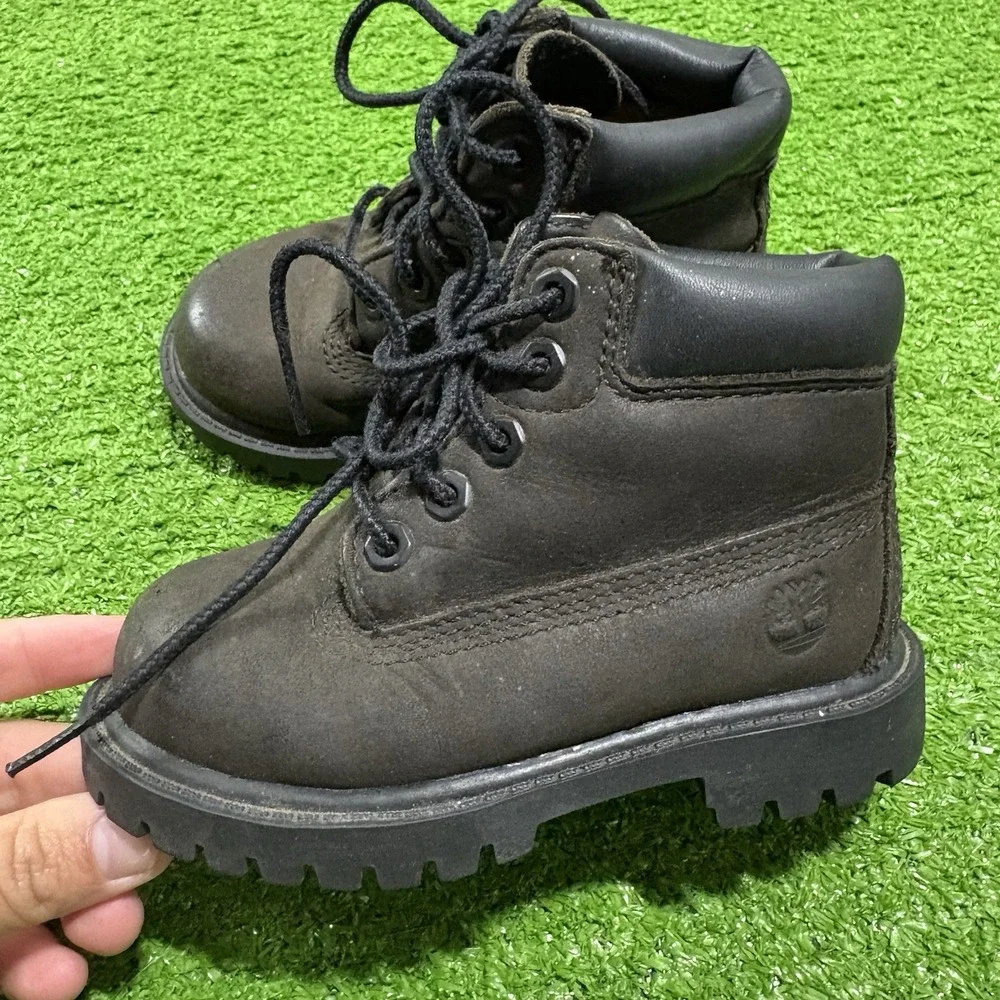 Timberland Premium 6 Inch Toddler Size 6C Brown Classic Waterproof Leather Boots